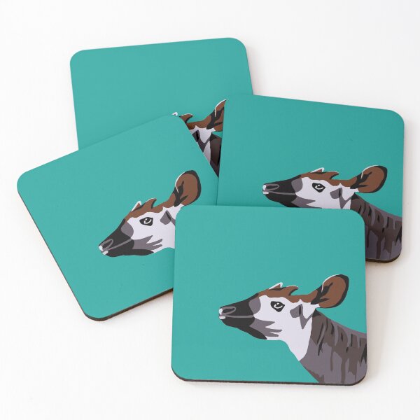 Item preview, Okapi portrait designed and sold by GeoCreate.