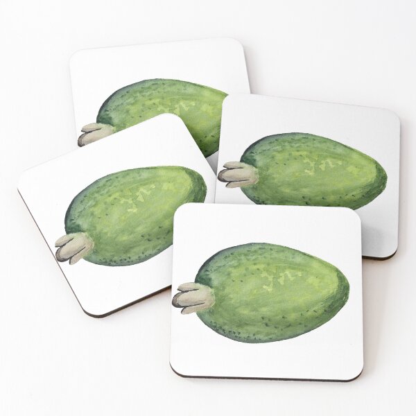 Item preview, Watercolor image of feijoa  designed and sold by Shoshina.