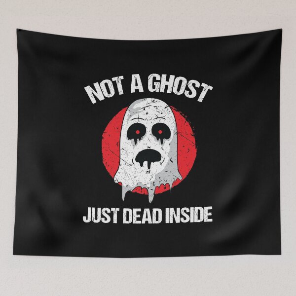 Artikelvorschau, Halloween Not A Ghost Just Dead Inside Costume entworfen und verkauft von haselshirt.