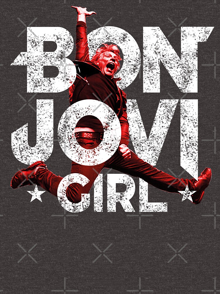 "JOVI GIRL" Tshirt for Sale by MarcoPolok Redbubble jovi girl bon