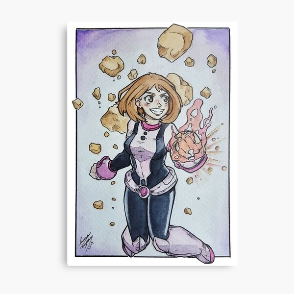 Uraraka chan! Metal Print