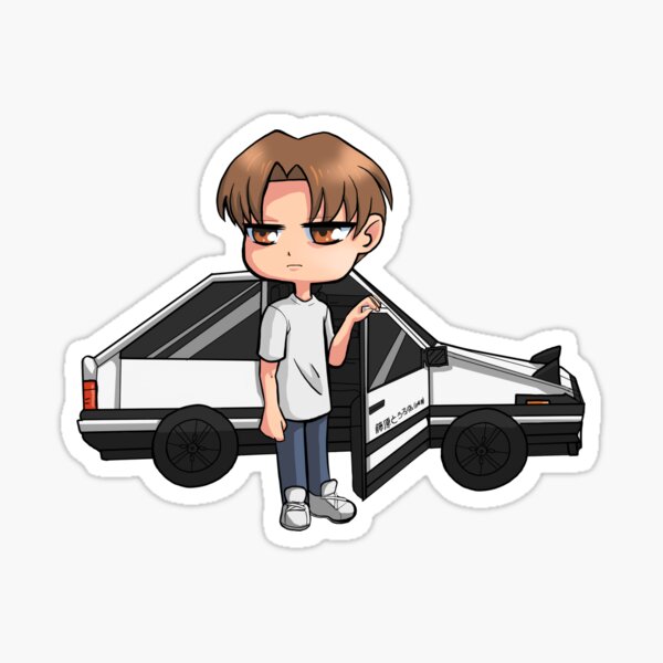 Akina Speed Stars (Initial-D) Sticker – Grafixpressions