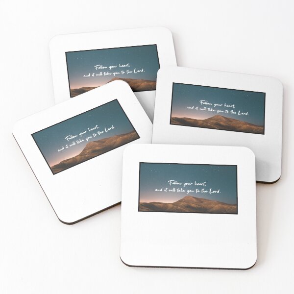 Item preview, Follow Your Heart, And It Will Take You To The Lord. designed and sold by StickerDirect.