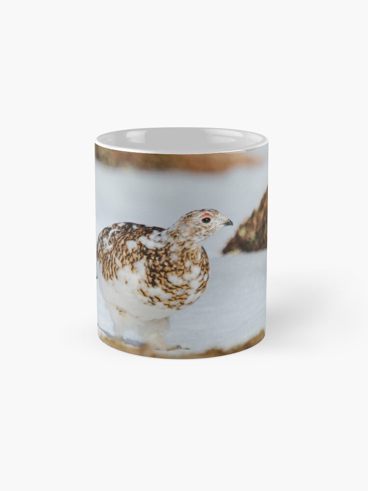Coffee Mug, Ptarmigan designed and sold by Fiona MacNab