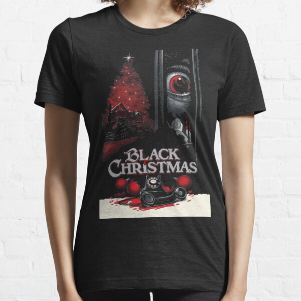 Black Christmas - "25th Anniversary"【Horror】 Design (1974)☆VHS|Gasm Video☆ Essential T-Shirt