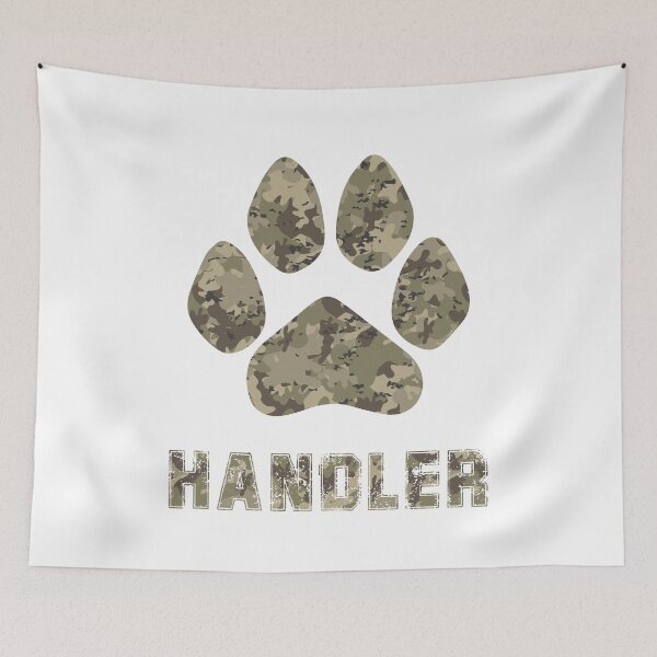 Item preview, Army Camo MWD Military Working Dogs K-9 Handler  designed and sold by t-factor.
