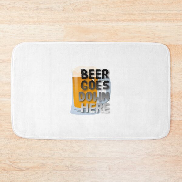 Item preview, Beer Goes Down Here designed and sold by joeroachex.
