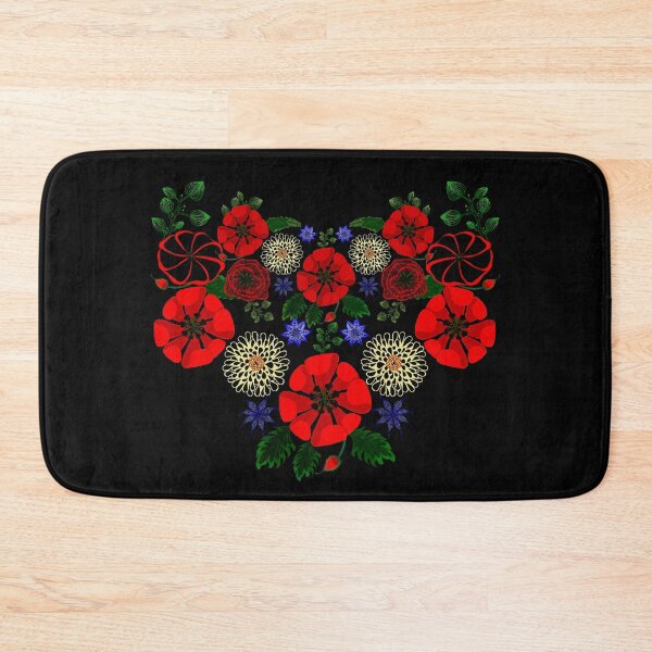 Item preview, Cute Floral Ukraine Retro Vintage Ukrainian Embroidery Vyshyvanka Style designed and sold by r-silver.