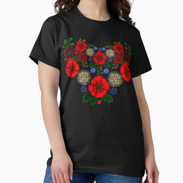 Item preview, Cute Floral Ukraine Retro Vintage Ukrainian Embroidery Vyshyvanka Style designed and sold by r-silver.