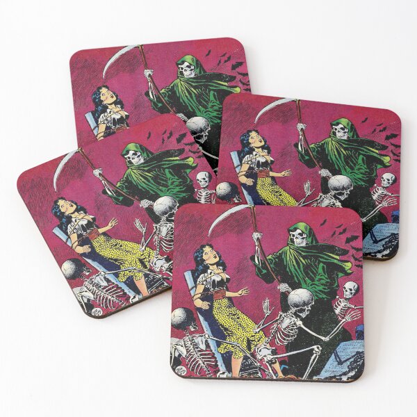 Item preview, Witches' Tales #8 (Classic Horror Comic Covers) (Harvey Horrors) designed and sold by toppestpower.