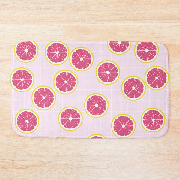 Item preview, Cute Grapfruit on pink background designed and sold by kapotka.