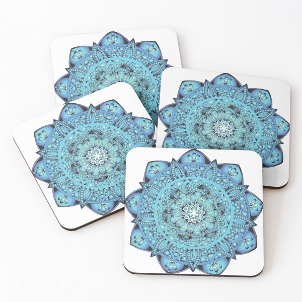 Item preview, Blue Mandala designed and sold by SassieDesign.