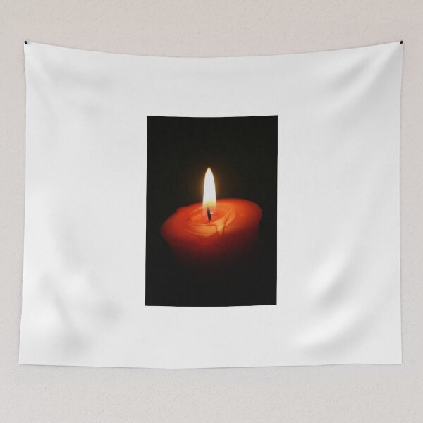 Item preview, light candle on black background designed and sold by olena2552.