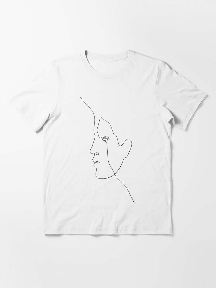 abstract faces shirt