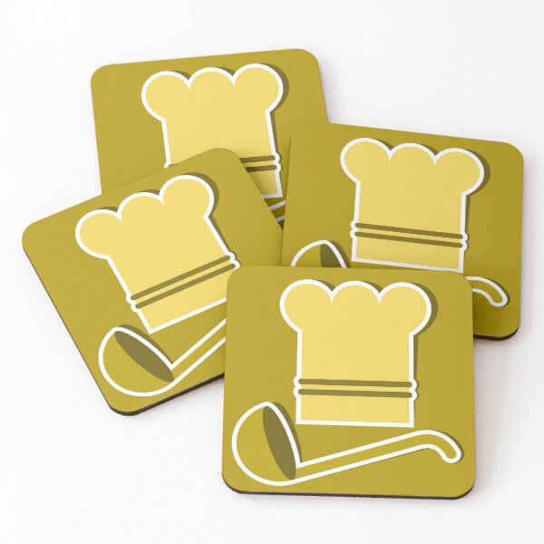 Item preview, Chef hat and trowel. Poster suitable for kitchen design designed and sold by nikolae.