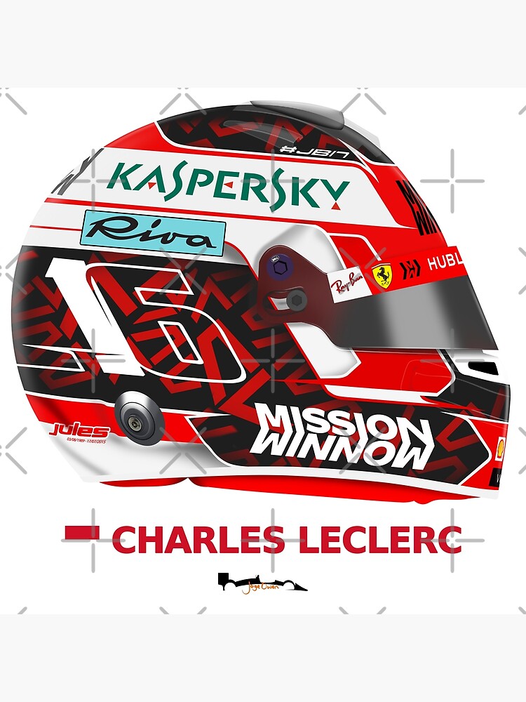 "Charles Leclerc 2020 Name text" Poster by JageOwen | Redbubble