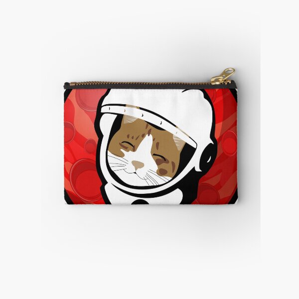 Item preview, Red Planet Cosmos Galaxy Space Cat  designed and sold by RosalieReeves.