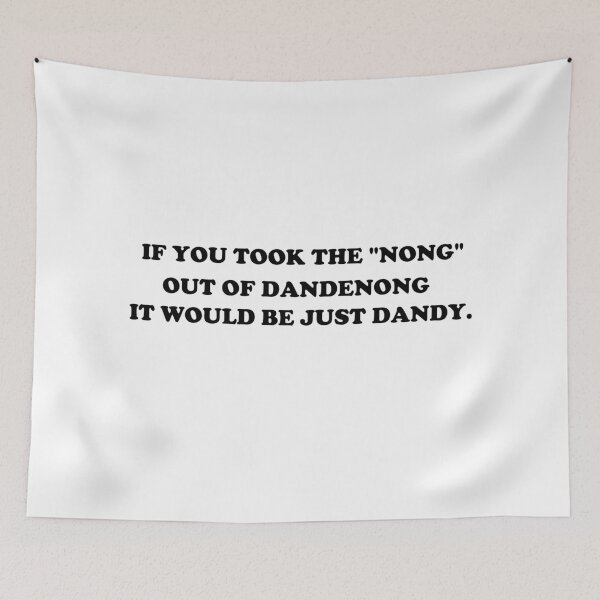 Item preview, Dandenong designed and sold by Nigelseanberry.