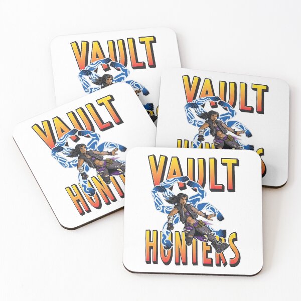 Amara The Siren Vault Hunters Borderlands 3 The Tiger of Partali Coasters (Set of 4)