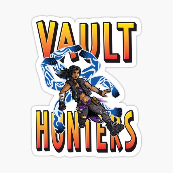 Amara The Siren Vault Hunters Borderlands 3 The Tiger of Partali Sticker