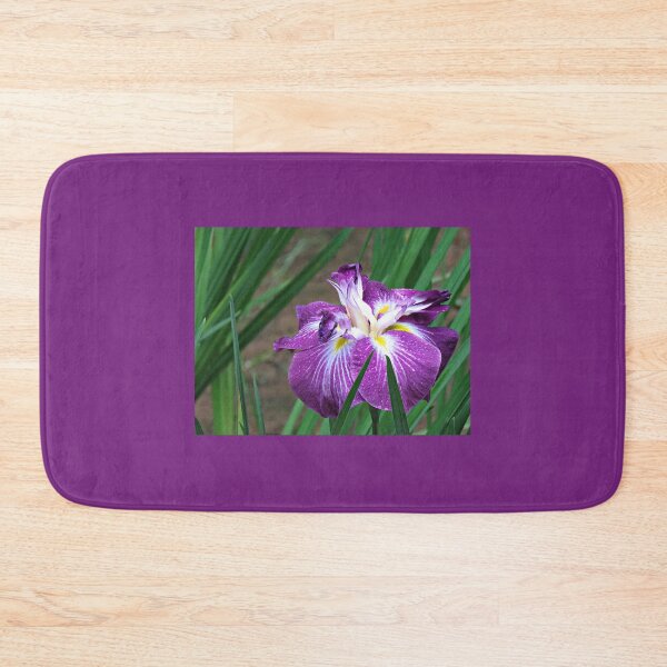 Item preview, Dark Purple Japanese Iris designed and sold by Linda Walsh.