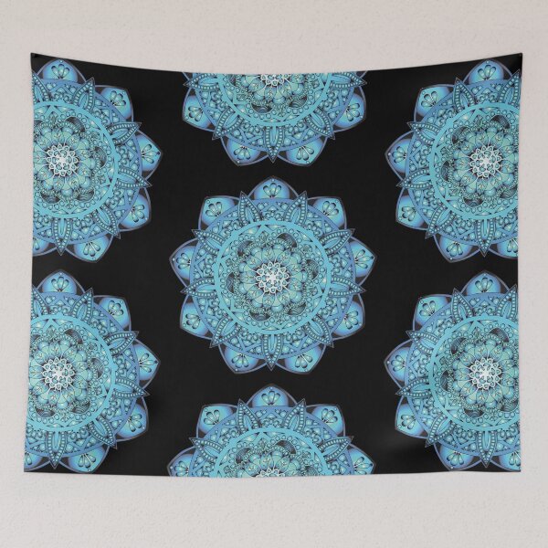 Item preview, Blue Mandala designed and sold by SassieDesign.
