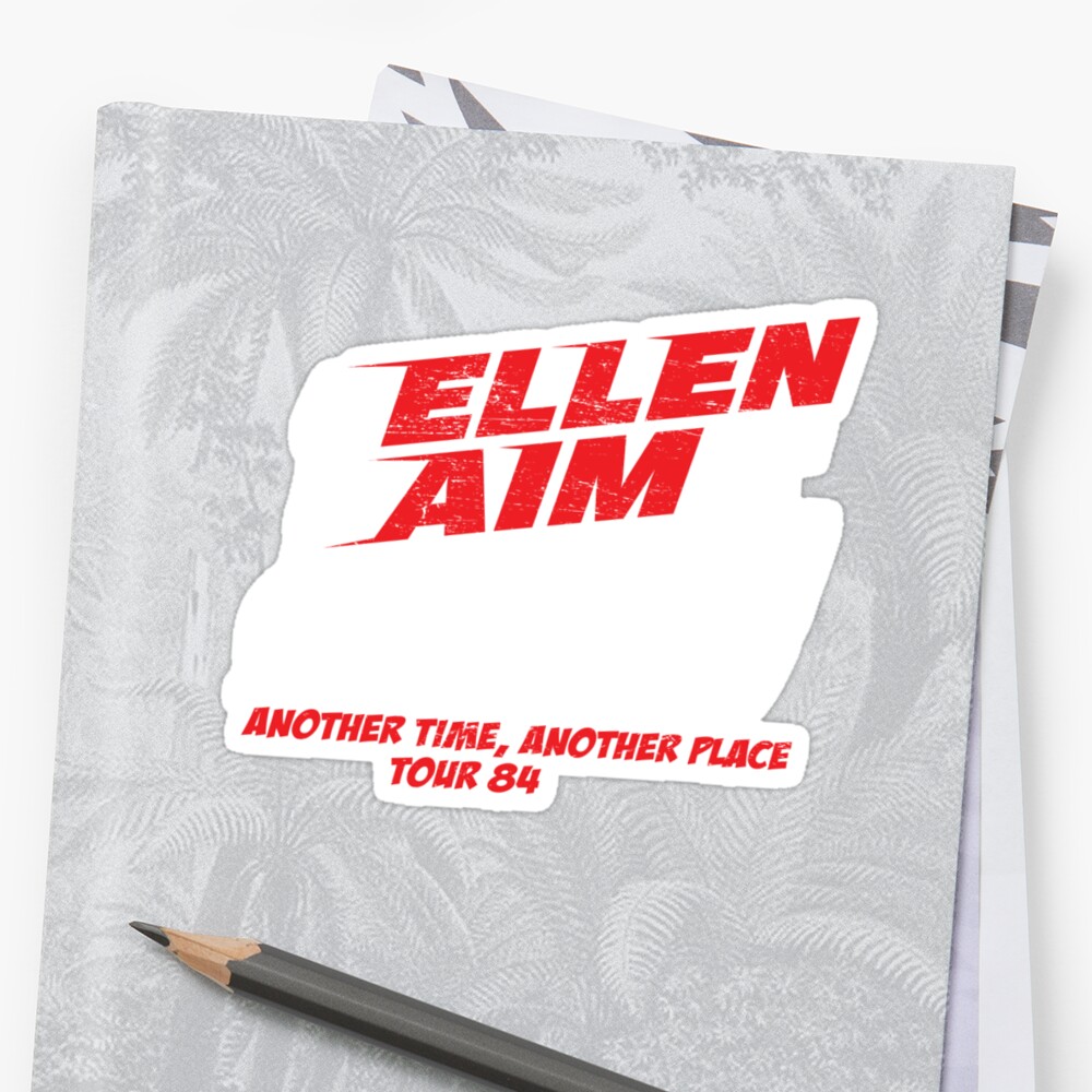 ellen aim and the attackers t shirt