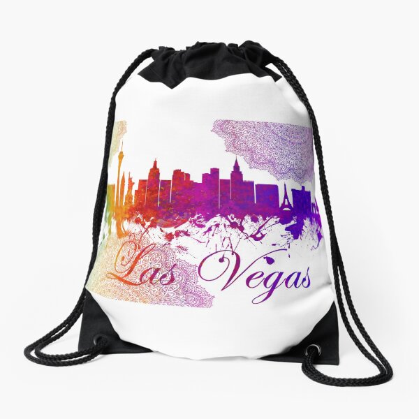 Las Vegas Nevada Skyline - 3 Drawstring Bag
