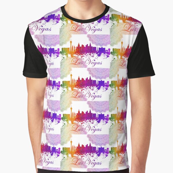 Las Vegas Nevada Skyline - 3 Graphic T-Shirt
