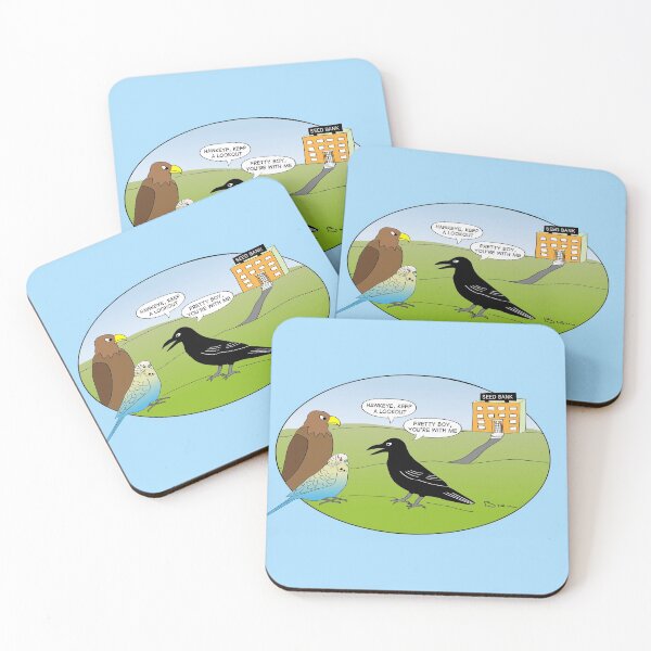 Item preview, Bird Bank Robbery designed and sold by BrenRomans.