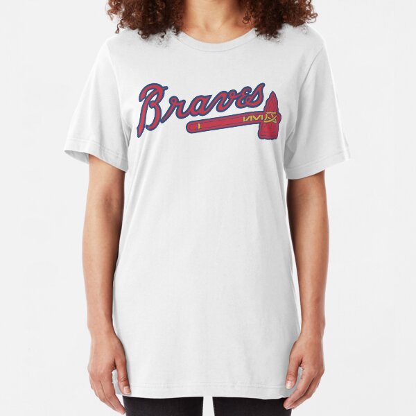 braves-atlanta Slim Fit T-Shirt