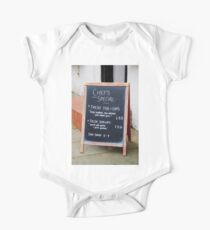 Pub-Menü Zeichen, Roggen Baby Body Kurzarm
