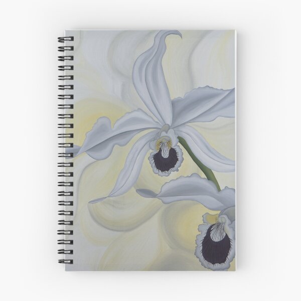 Item preview, White Orchide Painting designed and sold by marinella.
