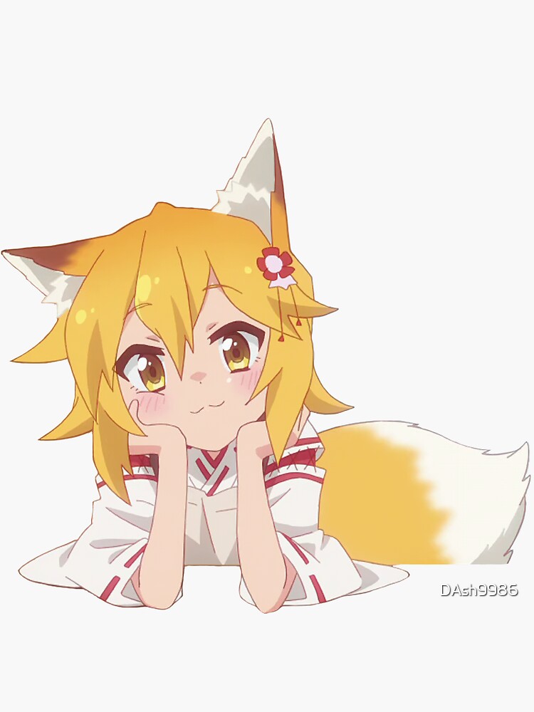 Senko-san scared | Sticker