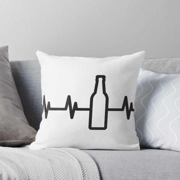 Item preview, Beer heartbeat party shirt designed and sold by nikolae.