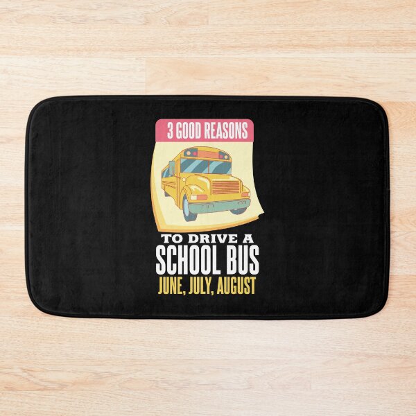 Item preview, Funny School Bus Driver Gift - June July August designed and sold by Sandra78.