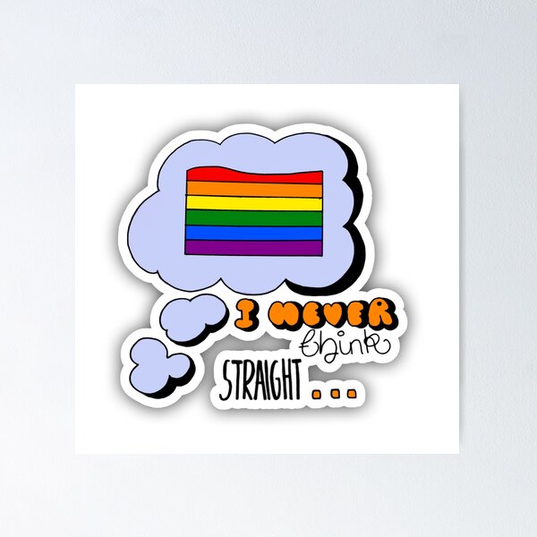 Item preview, LGBTQ+ Pride Flag Pun designed and sold by rosydesigns.