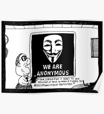 Anonymous Business Poster