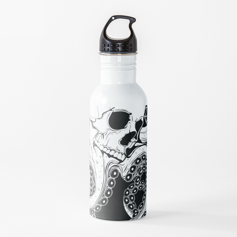In his house at R'lyeh dead Cthulhu waits dreaming. Water Bottle