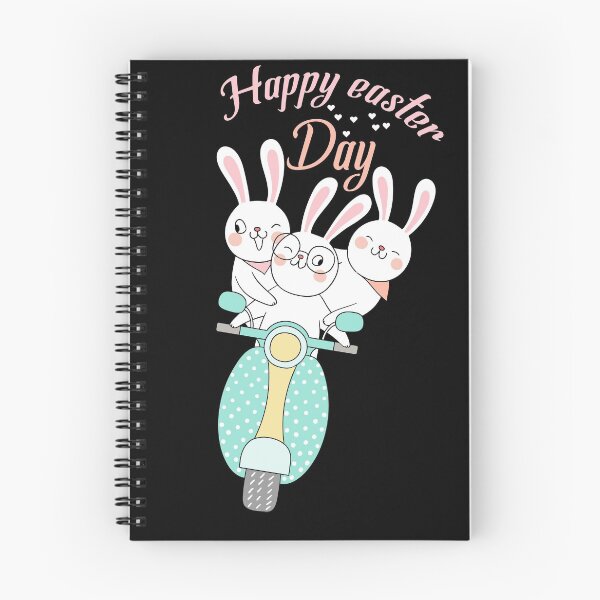 Item preview, Happy Easter Day bunny moped designed and sold by fantasyy.