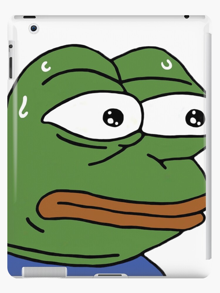 Pepega in HD Twitch Emote | iPad Case & Skin