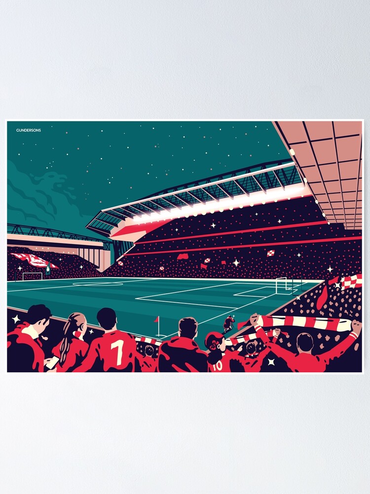 Anfield Poster By Gundsgn Redbubble