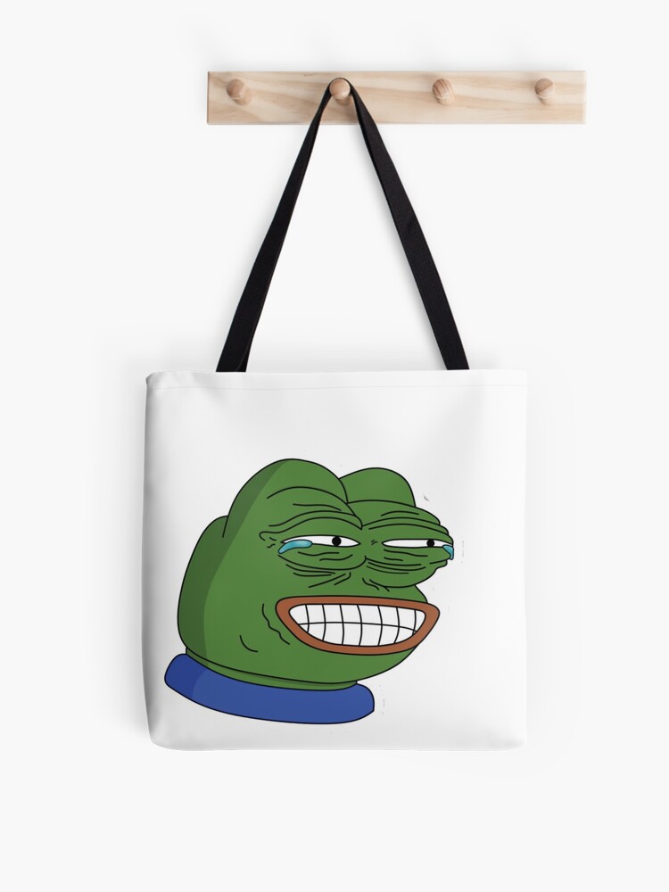 Pepelaugh Twitch Emote In Hd Stofftasche Von Mash701 Redbubble