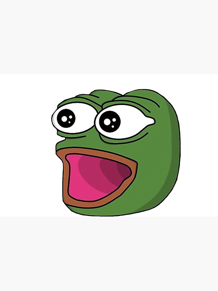 Pepega in HD Twitch Emote | Laptop Skin