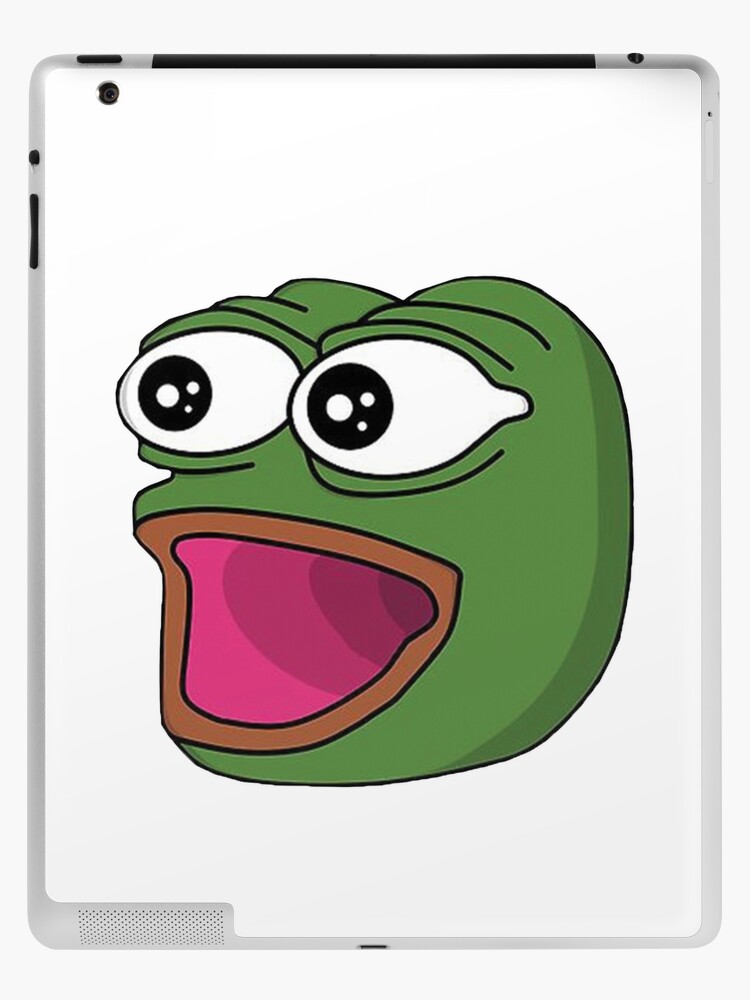 Pepega in HD Twitch Emote | iPad Case & Skin