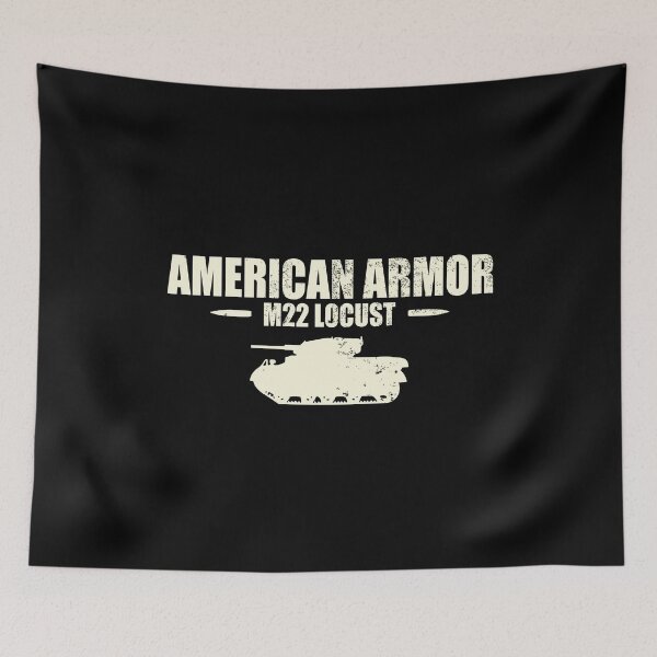 Item preview, M22 Locust Tank (distressed) designed and sold by StrongVlad.