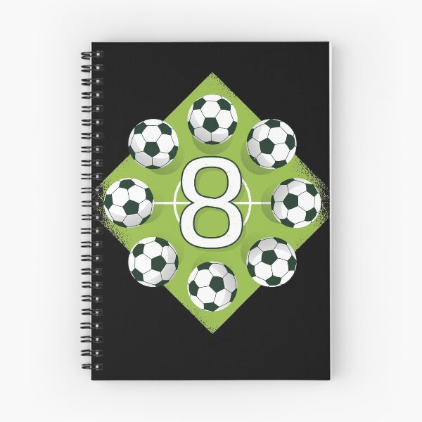 Item preview, 8th birthday 8 years children's birthday football designed and sold by AaaleXX.