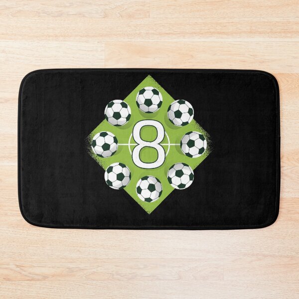 Item preview, 8th birthday 8 years children's birthday football designed and sold by AaaleXX.