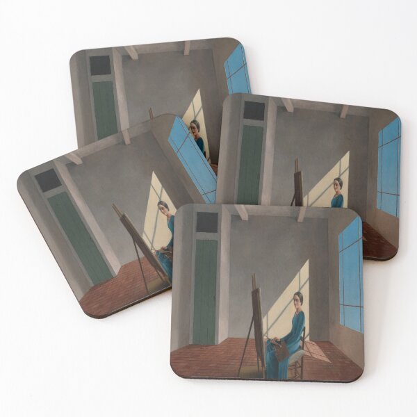 Item preview, La femme peintre-Pierre Roy designed and sold by LexBauer.