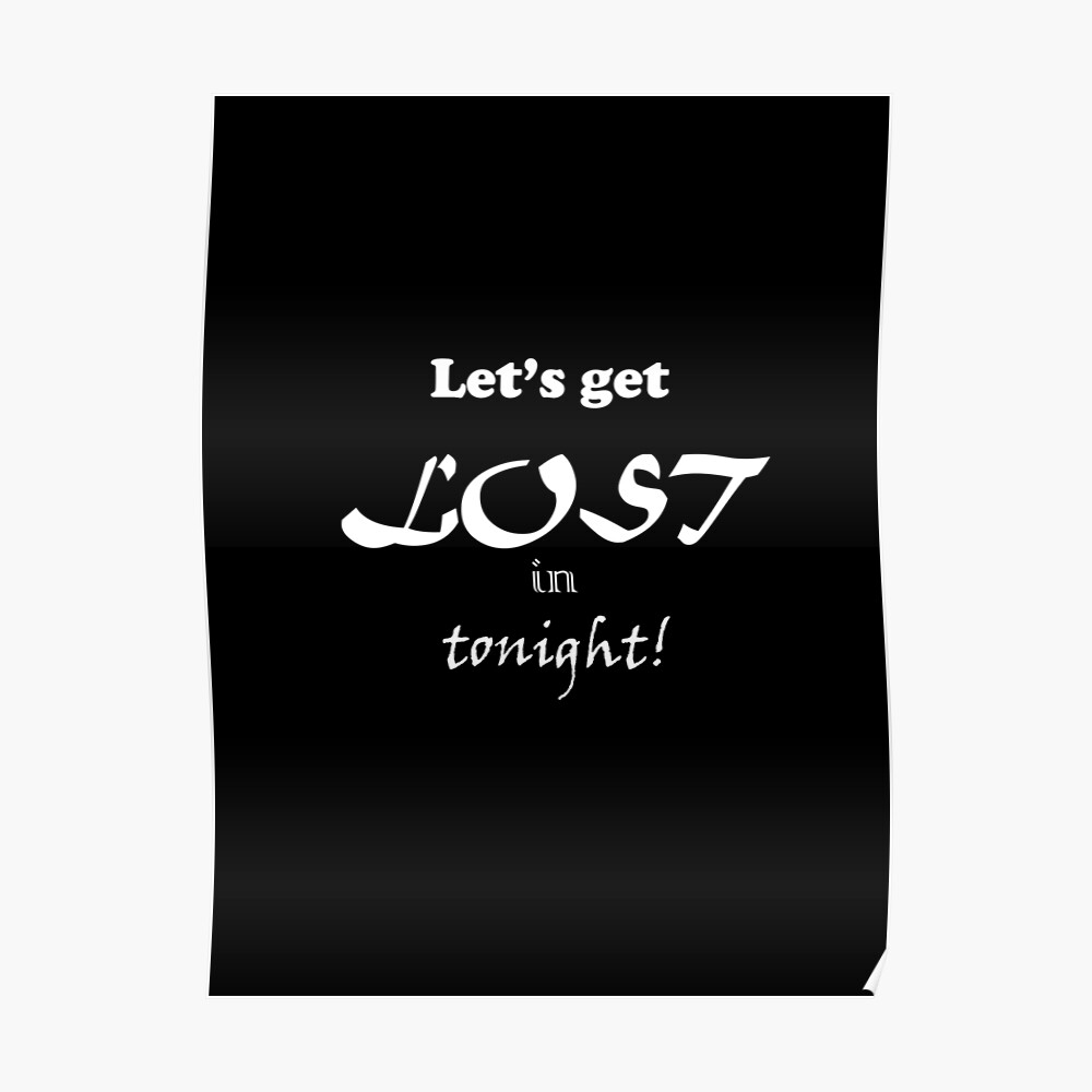 One Ok Rock Lost In Tonight Text Black Sticker By Chino Redbubble